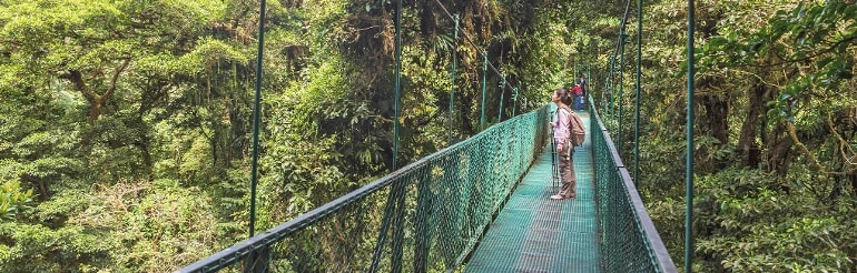 Costa Rica - Retiros Naturais