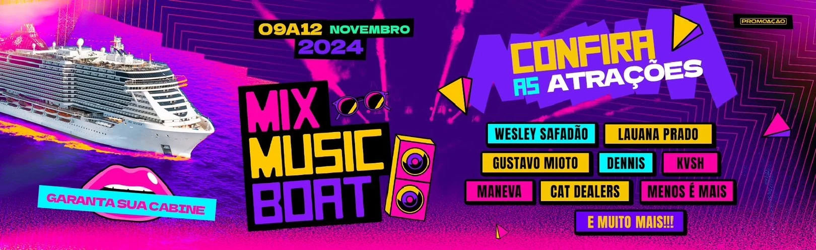 Mix Music Boat 2024